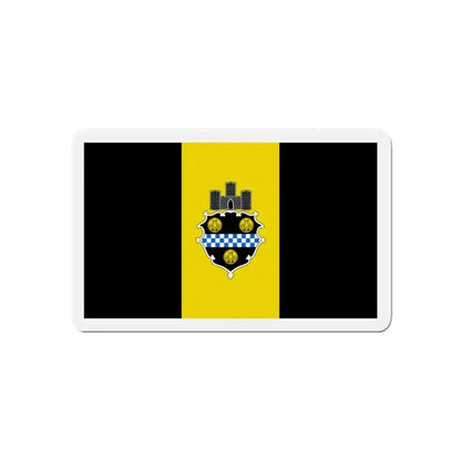 Flag of Pittsburgh Pennsylvania - Refrigerator Magnet - The Sticker Space