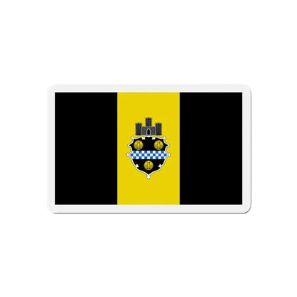 Flag of Pittsburgh Pennsylvania - Refrigerator Magnet - The Sticker Space
