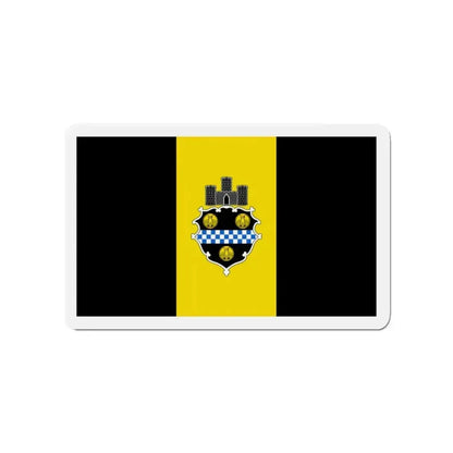 Flag of Pittsburgh Pennsylvania - Refrigerator Magnet - The Sticker Space