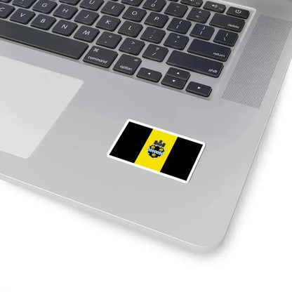 Flag of Pittsburgh, Pennsylvania - STICKER Vinyl Kiss-Cut Decal - The Sticker Space