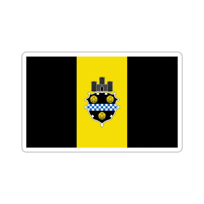 Flag of Pittsburgh Pennsylvania USA STICKER Vinyl Die-Cut Decal-3 Inch-The Sticker Space