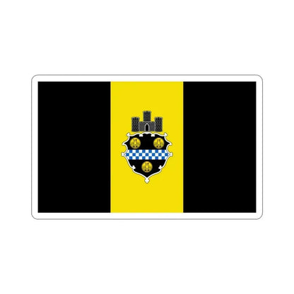 Flag of Pittsburgh Pennsylvania USA STICKER Vinyl Die-Cut Decal 3 Inch - The Sticker Space