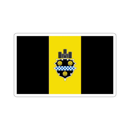 Flag of Pittsburgh Pennsylvania USA STICKER Vinyl Die-Cut Decal-5 Inch-The Sticker Space