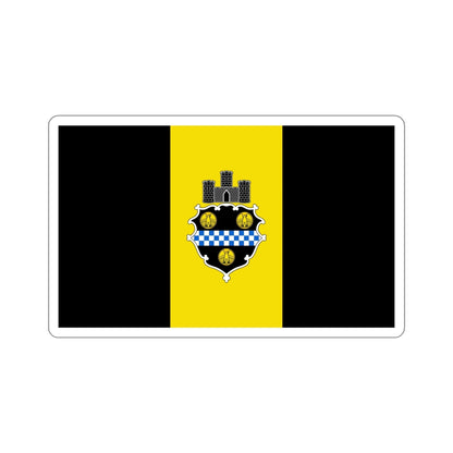 Flag of Pittsburgh Pennsylvania USA STICKER Vinyl Die-Cut Decal-6 Inch-The Sticker Space