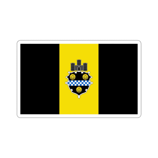 Flag of Pittsburgh Pennsylvania USA STICKER Vinyl Die-Cut Decal-6 Inch-The Sticker Space