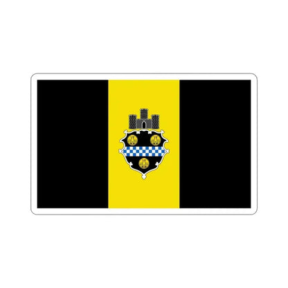 Flag of Pittsburgh Pennsylvania USA STICKER Vinyl Die-Cut Decal 6 Inch - The Sticker Space