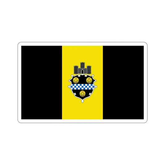 Flag of Pittsburgh Pennsylvania USA STICKER Vinyl Die-Cut Decal 6 Inch - The Sticker Space