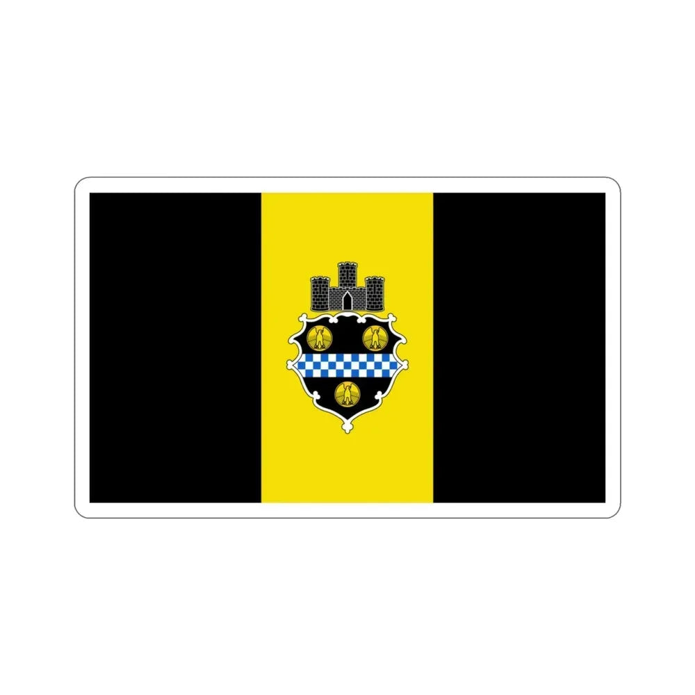 Flag of Pittsburgh Pennsylvania USA STICKER Vinyl Die-Cut Decal - The Sticker Space