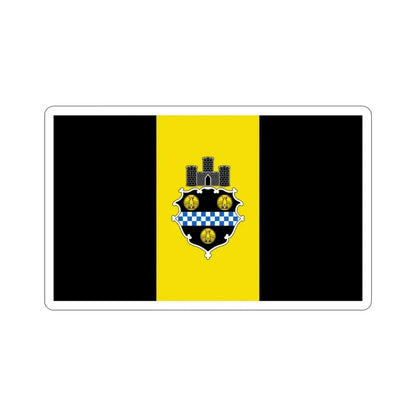 Flag of Pittsburgh Pennsylvania USA STICKER Vinyl Die-Cut Decal - The Sticker Space