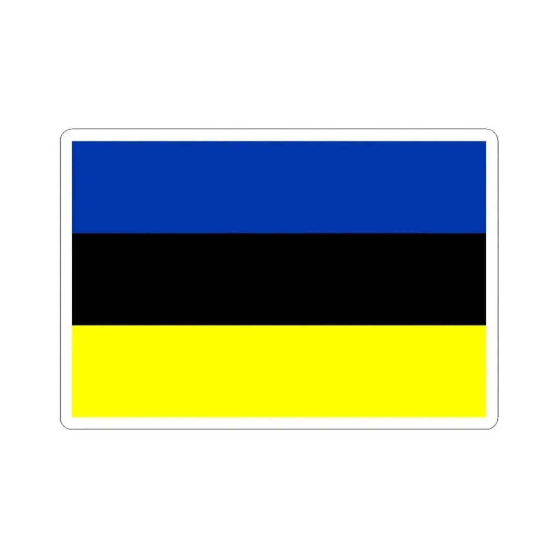 Flag of Placilla Chile (Chile) STICKER Vinyl Kiss-Cut Decal 3 Inch White - The Sticker Space