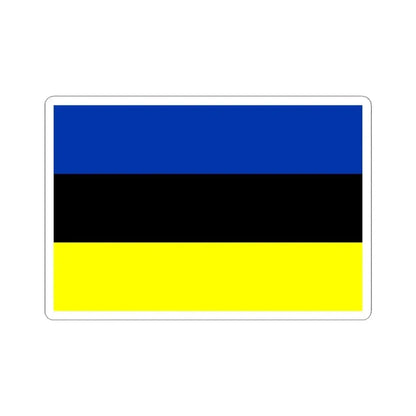 Flag of Placilla Chile (Chile) STICKER Vinyl Kiss-Cut Decal 4 Inch White - The Sticker Space