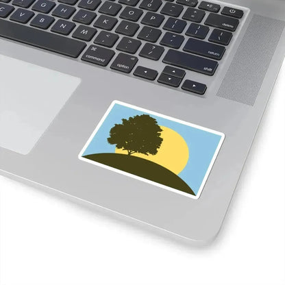 Flag of Pleasant Ridge Michigan (United States) STICKER Vinyl Kiss-Cut Decal - The Sticker Space
