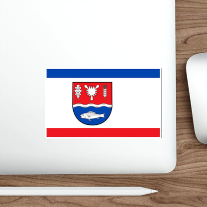 Flag of Plön Germany STICKER Vinyl Die-Cut Decal-The Sticker Space