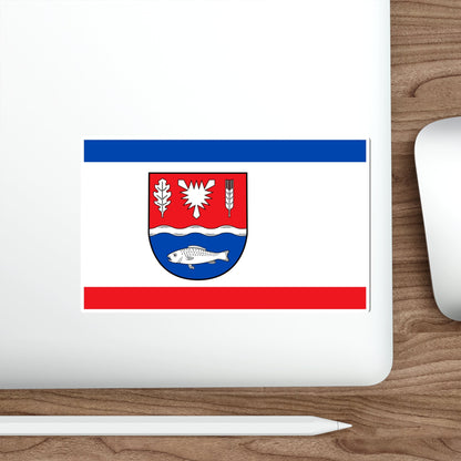 Flag of Plön Germany STICKER Vinyl Die-Cut Decal-The Sticker Space