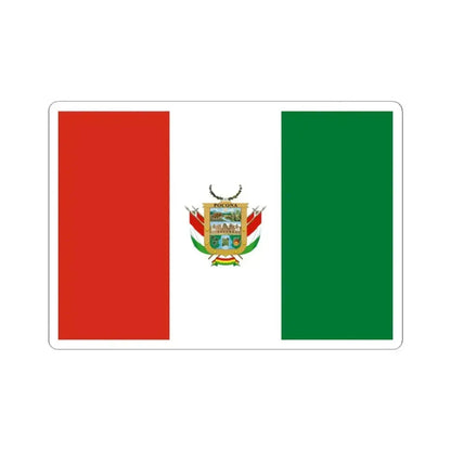 Flag of Pocona Bolivia (Bolivia) STICKER Vinyl Kiss-Cut Decal 3 Inch White - The Sticker Space