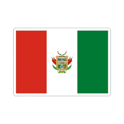 Flag of Pocona Bolivia (Bolivia) STICKER Vinyl Kiss-Cut Decal 6 Inch White - The Sticker Space