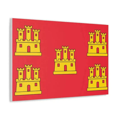 Flag of Poitou Charentes France - Canvas Wall Art - The Sticker Space