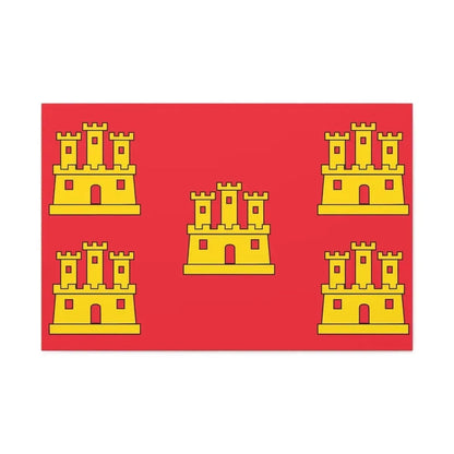 Flag of Poitou Charentes France - Canvas Wall Art - The Sticker Space