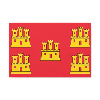 Flag of Poitou Charentes France - Canvas Wall Art - The Sticker Space