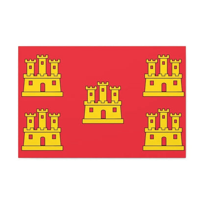 Flag of Poitou Charentes France - Canvas Wall Art - The Sticker Space