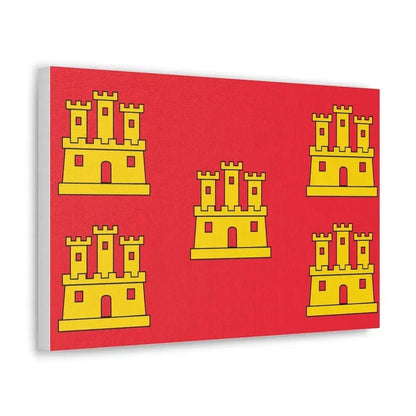 Flag of Poitou Charentes France - Canvas Wall Art - The Sticker Space