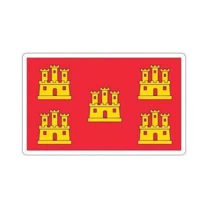 Flag of Poitou Charentes France STICKER Vinyl Die-Cut Decal 3 Inch - The Sticker Space