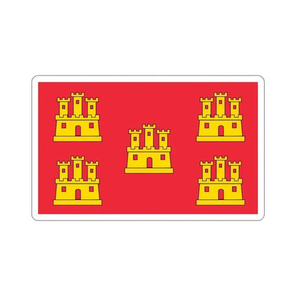 Flag of Poitou Charentes France STICKER Vinyl Die-Cut Decal 4 Inch - The Sticker Space