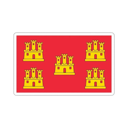 Flag of Poitou Charentes France STICKER Vinyl Die-Cut Decal 6 Inch - The Sticker Space