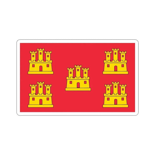 Flag of Poitou Charentes France STICKER Vinyl Die-Cut Decal 6 Inch - The Sticker Space