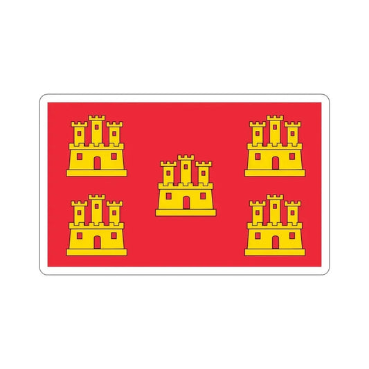 Flag of Poitou Charentes France STICKER Vinyl Die-Cut Decal 6 Inch - The Sticker Space