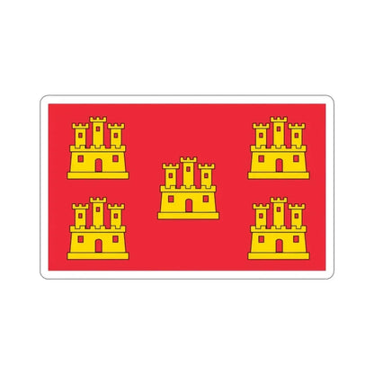 Flag of Poitou Charentes France STICKER Vinyl Die-Cut Decal - The Sticker Space