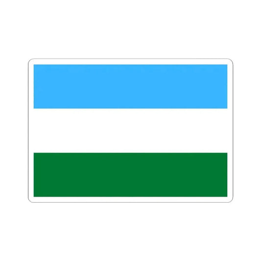 Flag of Pojo (Bolivia) STICKER Vinyl Kiss-Cut Decal 2 Inch White - The Sticker Space