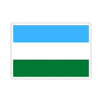 Flag of Pojo (Bolivia) STICKER Vinyl Kiss-Cut Decal 6 Inch White - The Sticker Space