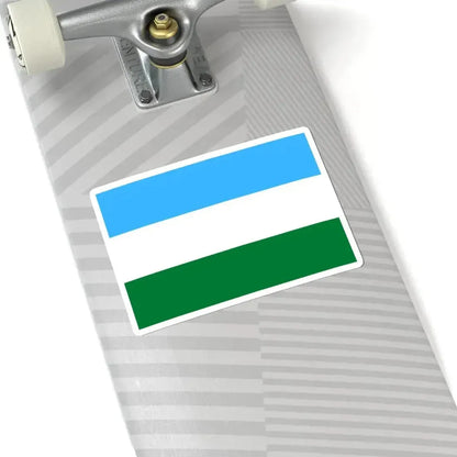 Flag of Pojo (Bolivia) STICKER Vinyl Kiss-Cut Decal - The Sticker Space