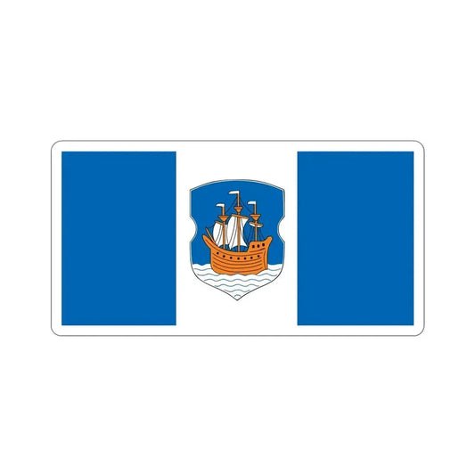 Flag of Polack  Połacak  Polotsk Russia STICKER Vinyl Die-Cut Decal 6 Inch - The Sticker Space