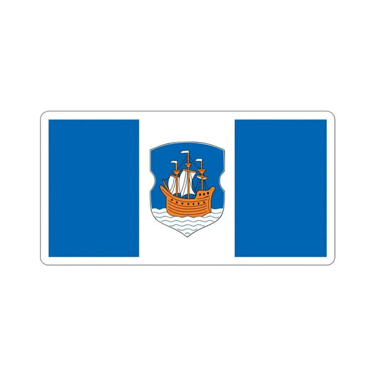 Flag of Polack  Połacak  Polotsk Russia STICKER Vinyl Die-Cut Decal 6 Inch - The Sticker Space