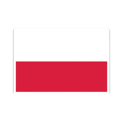 Flag of Poland 1919-1928 3-2 (Poland) STICKER Vinyl Kiss-Cut Decal 2 Inch White - The Sticker Space