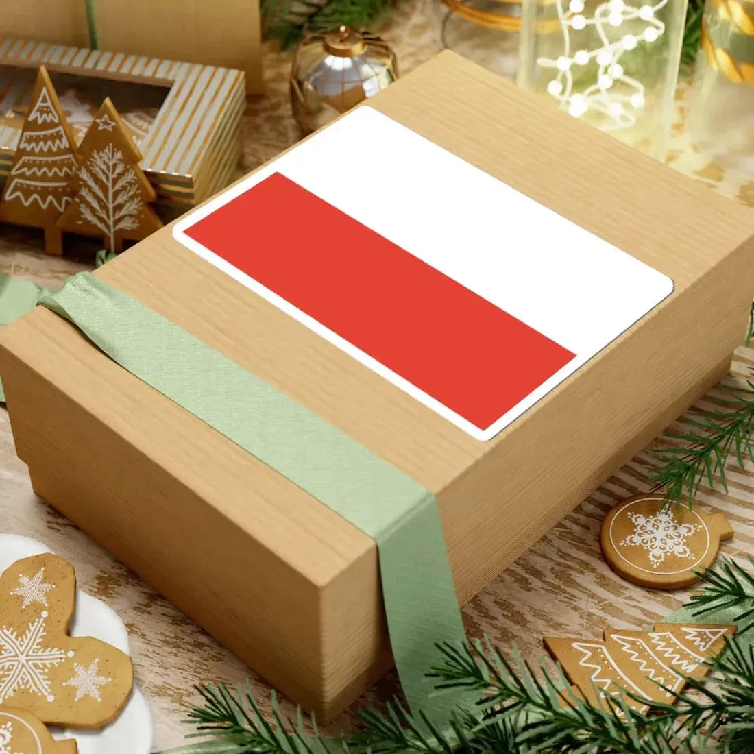 Flag of Poland 1928-1980 3-2 (Poland) STICKER Vinyl Kiss-Cut Decal - The Sticker Space