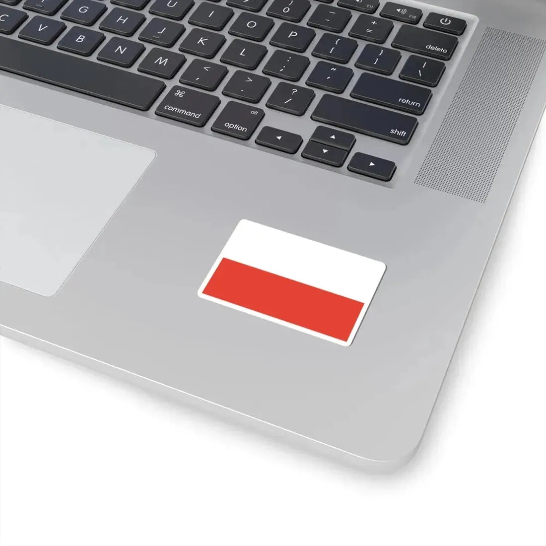 Flag of Poland 1928-1980 3-2 (Poland) STICKER Vinyl Kiss-Cut Decal - The Sticker Space