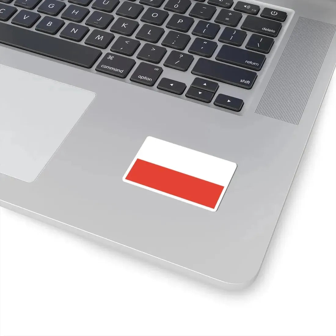 Flag of Poland 1928-1980 (Poland) STICKER Vinyl Kiss-Cut Decal - The Sticker Space
