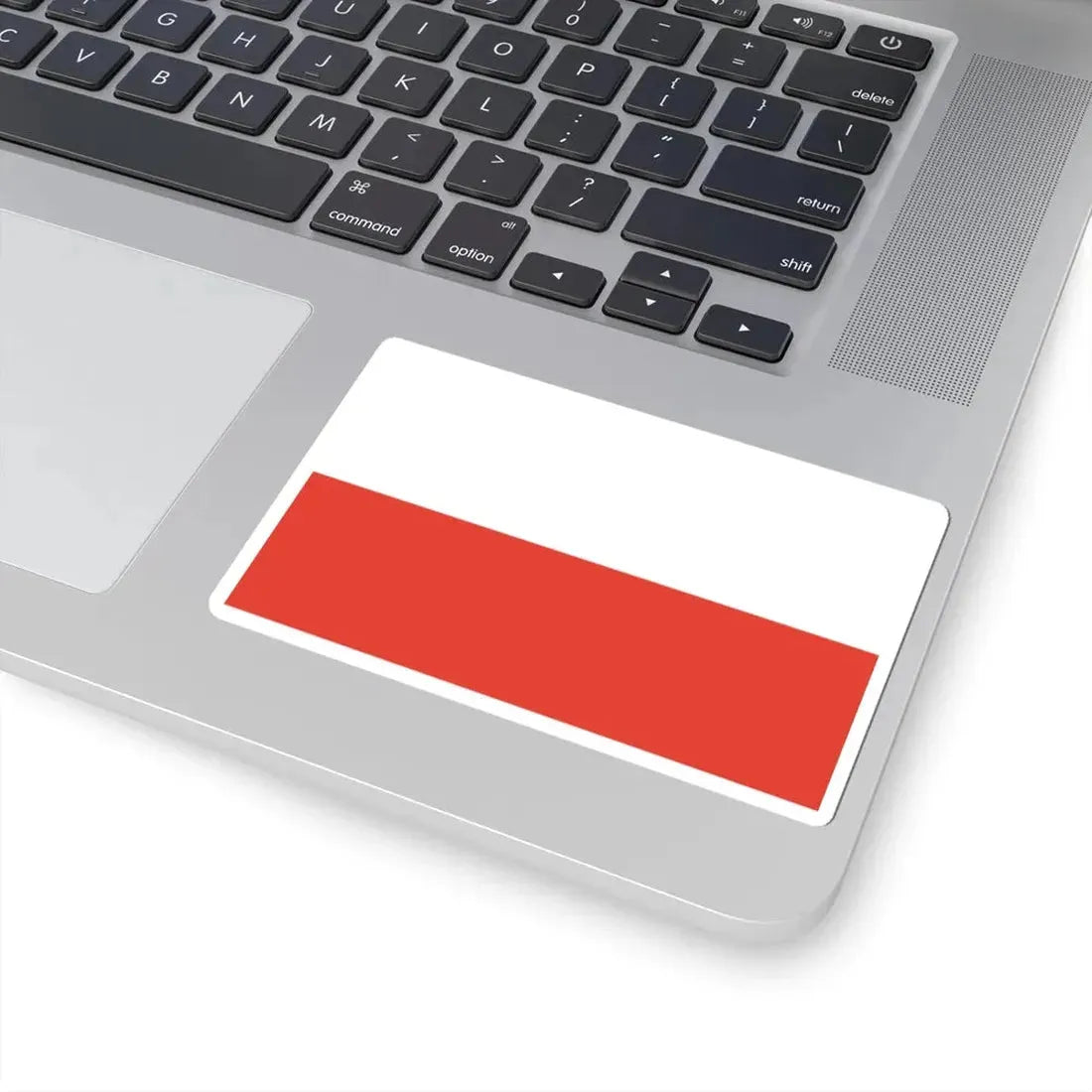 Flag of Poland 1928-1980 (Poland) STICKER Vinyl Kiss-Cut Decal - The Sticker Space