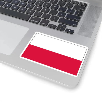 Flag of Poland 2 (Poland) STICKER Vinyl Kiss-Cut Decal - The Sticker Space