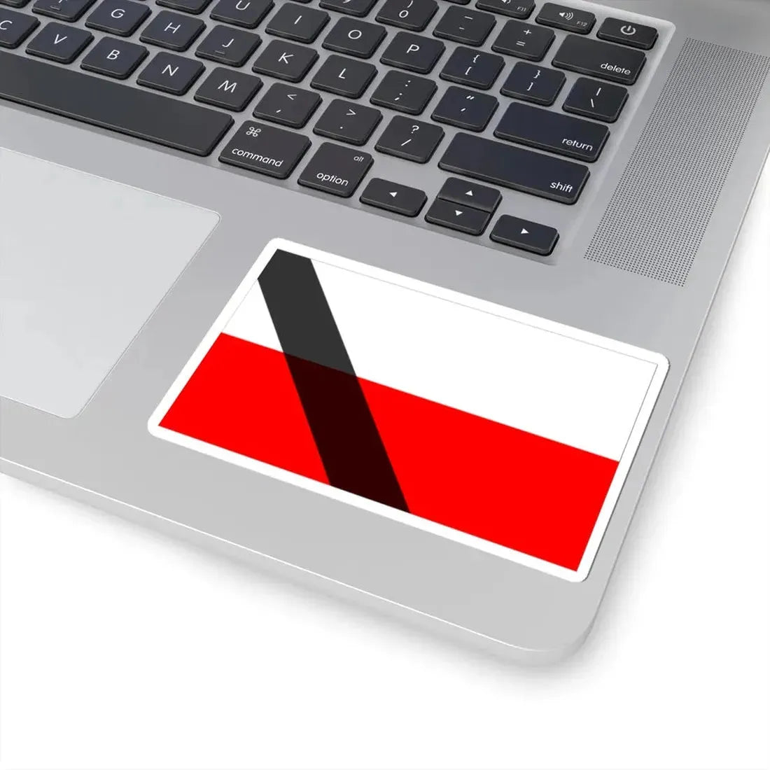 Flag of poland 29 01 (Poland) STICKER Vinyl Kiss-Cut Decal - The Sticker Space