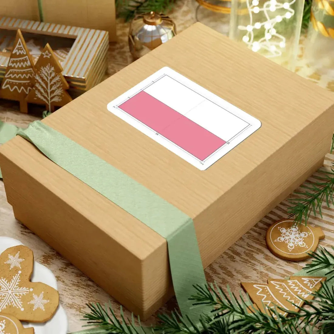 Flag of Poland construction sheet (Poland) STICKER Vinyl Kiss-Cut Decal - The Sticker Space