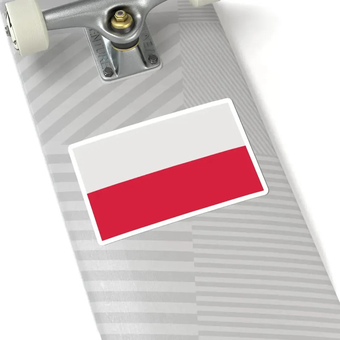 Flag of Poland corrected (Poland) STICKER Vinyl Kiss-Cut Decal - The Sticker Space
