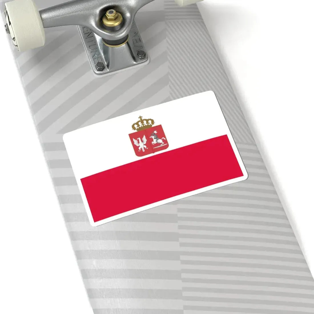 Flag of Poland November Uprising (Poland) STICKER Vinyl Kiss-Cut Decal - The Sticker Space