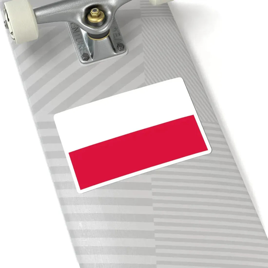 Flag of Poland (Poland) STICKER Vinyl Kiss-Cut Decal - The Sticker Space