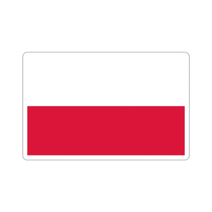 Flag of Poland STICKER Vinyl Die-Cut Decal-2 Inch-The Sticker Space