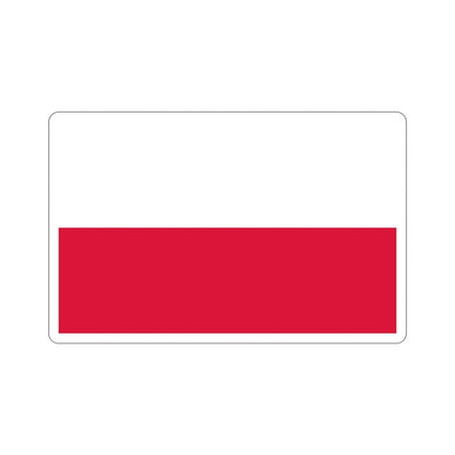 Flag of Poland STICKER Vinyl Die-Cut Decal-3 Inch-The Sticker Space