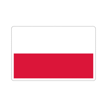 Flag of Poland STICKER Vinyl Die-Cut Decal-5 Inch-The Sticker Space